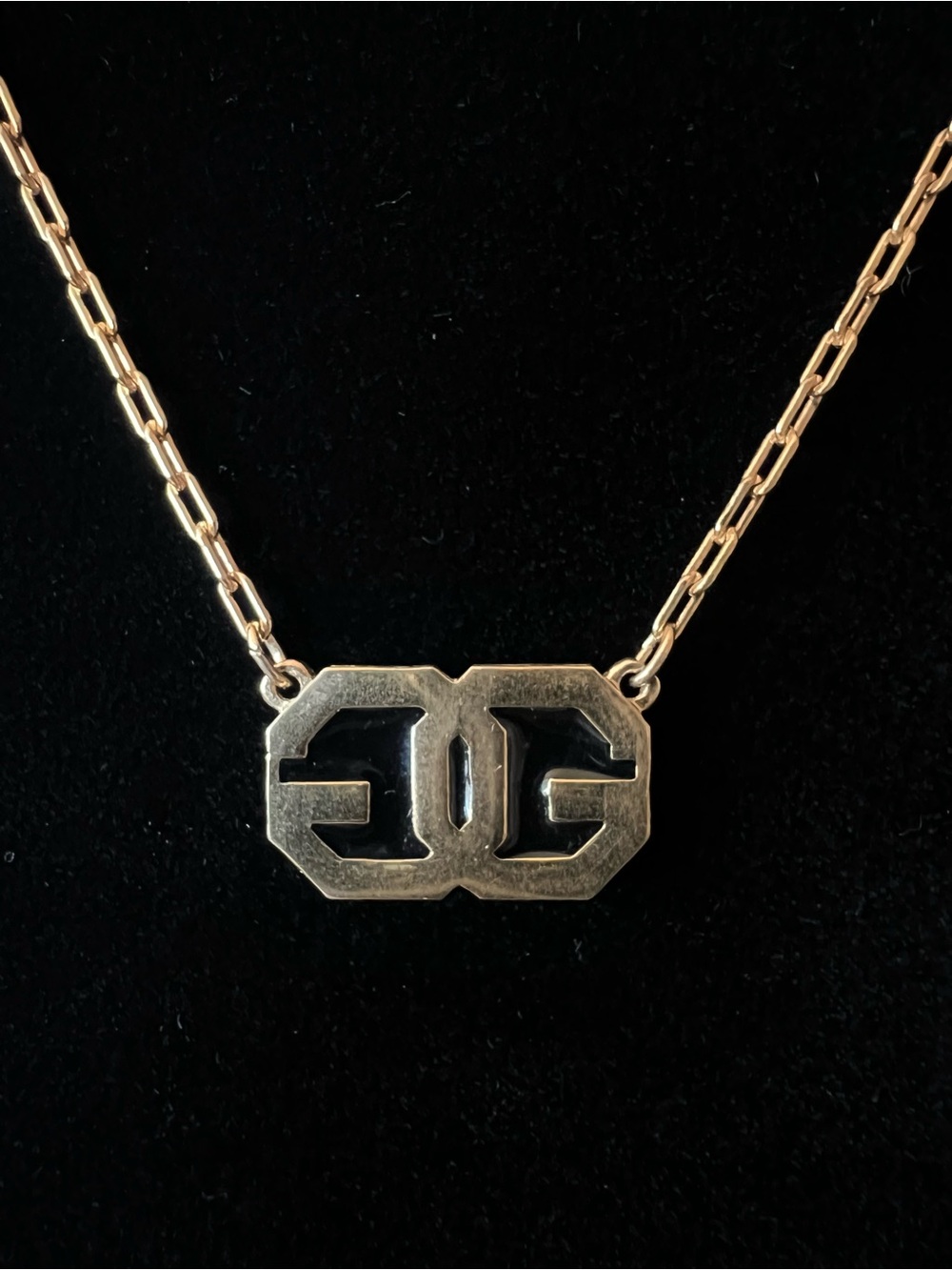 Givenchy enamel necklace